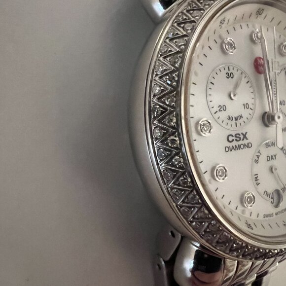 Michele CSX-36 chronograph watch - Picture 6 of 7